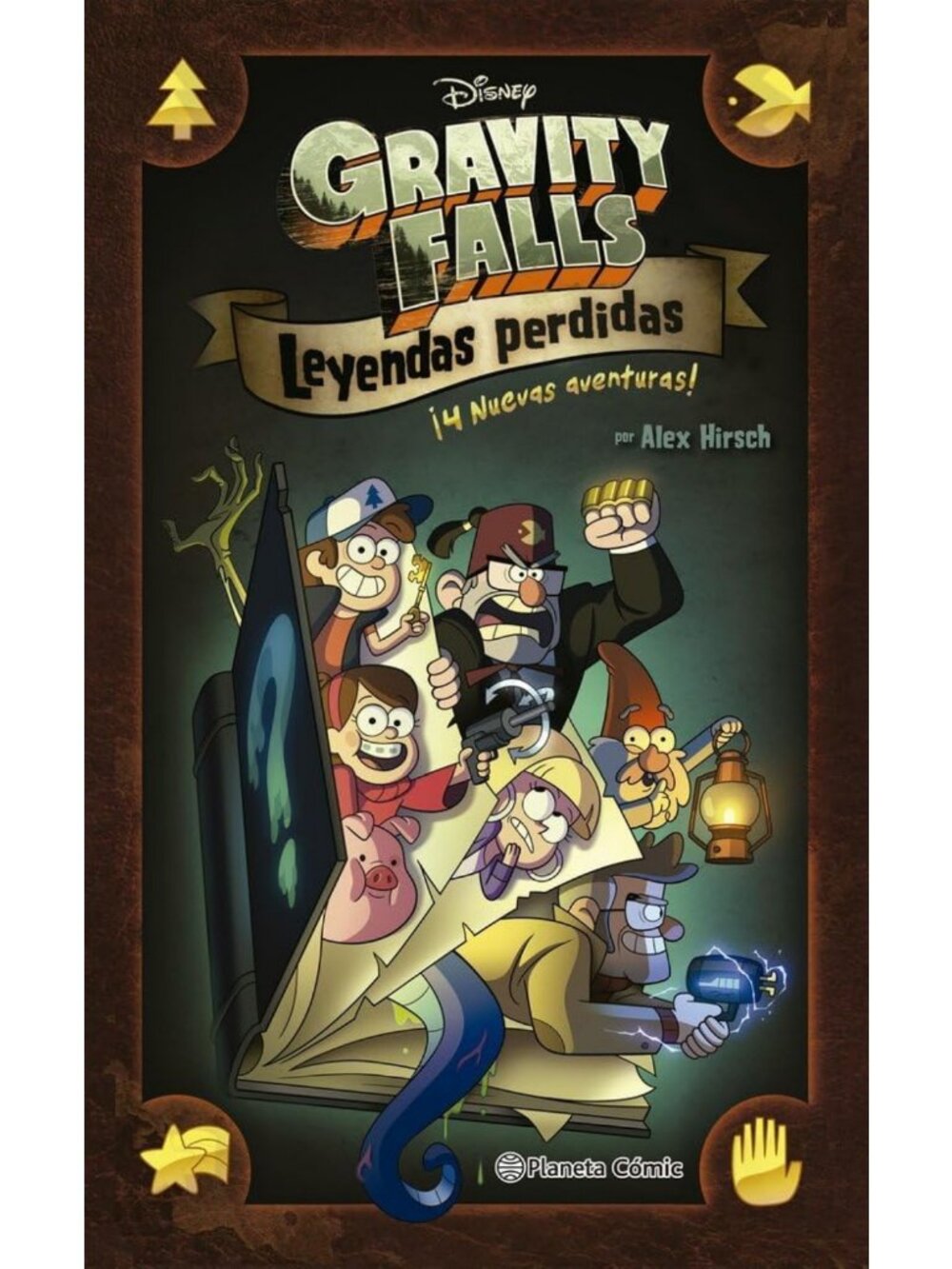 Gravity Falls: Leyendas Perdidas - Mystery Adventure Book for Fans & Collectors